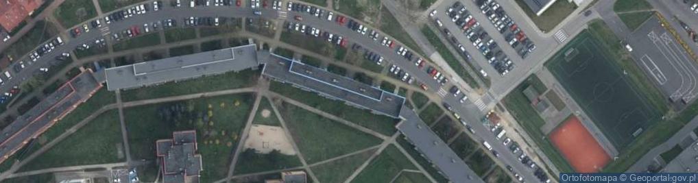 Zdjęcie satelitarne Krucza ul.