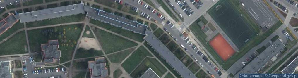 Zdjęcie satelitarne Krucza ul.