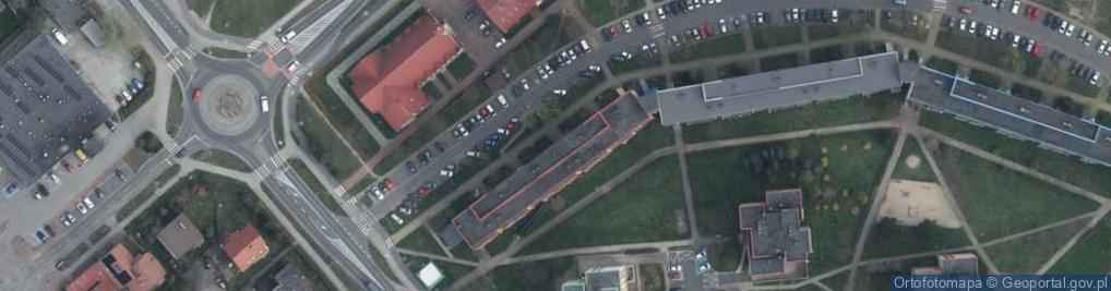 Zdjęcie satelitarne Krucza ul.