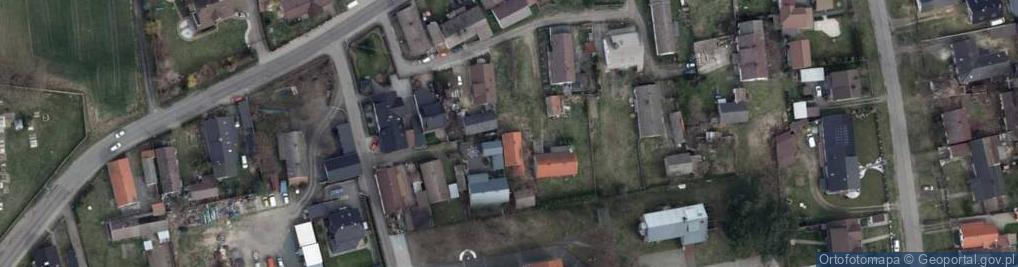 Zdjęcie satelitarne Krzywa ul.