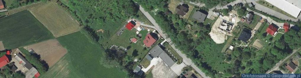 Zdjęcie satelitarne Krakowska ul.