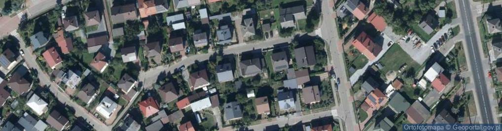 Zdjęcie satelitarne Królowej Jadwigi ul.