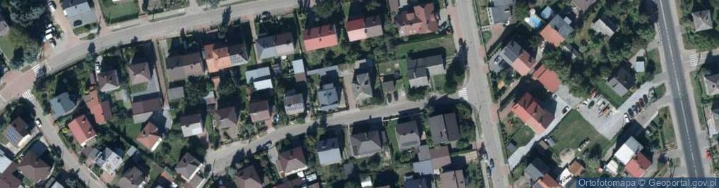 Zdjęcie satelitarne Królowej Jadwigi ul.