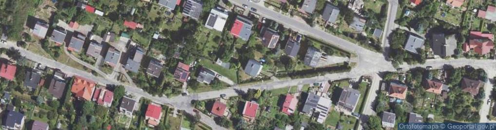 Zdjęcie satelitarne Krzywa ul.