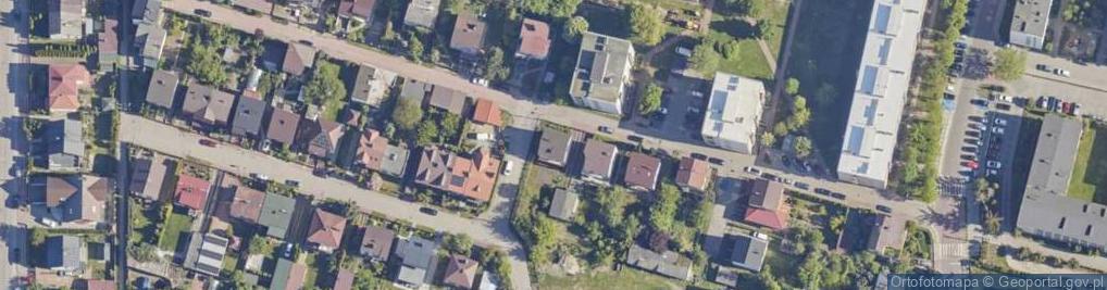 Zdjęcie satelitarne Królowej Jadwigi ul.