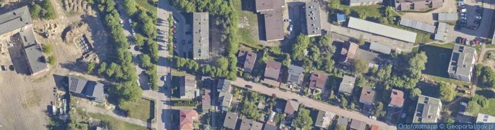 Zdjęcie satelitarne Królowej Jadwigi ul.