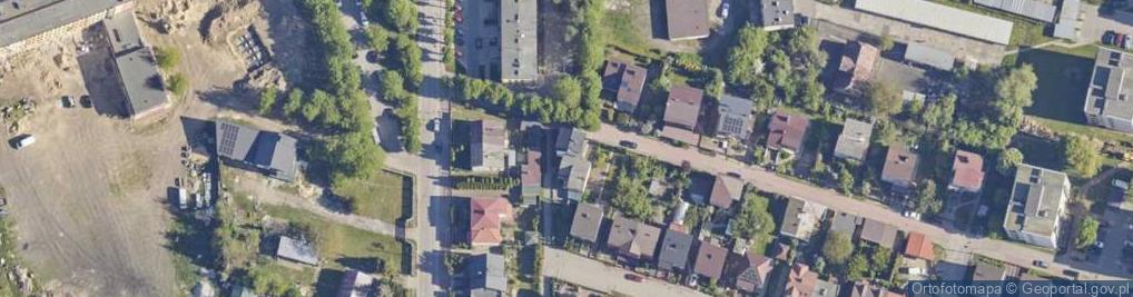 Zdjęcie satelitarne Królowej Jadwigi ul.