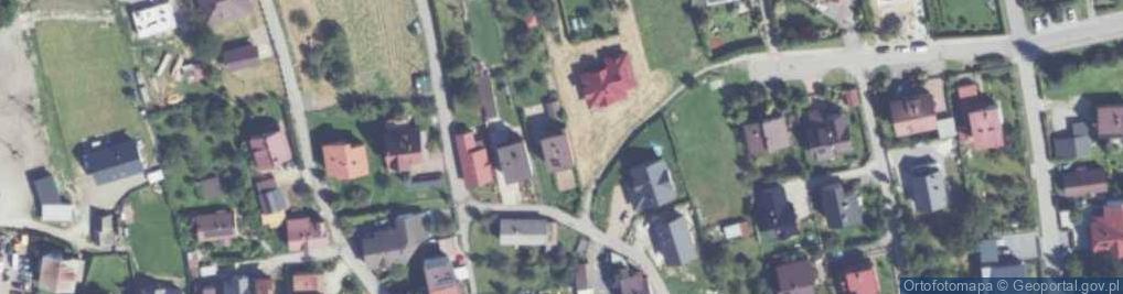 Zdjęcie satelitarne Krzywa ul.