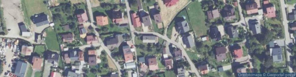Zdjęcie satelitarne Krzywa ul.