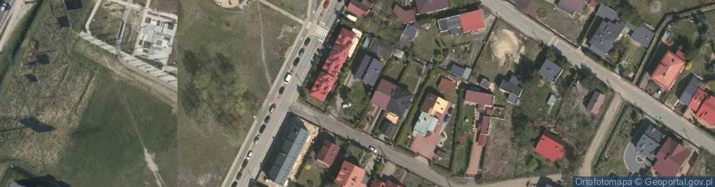 Zdjęcie satelitarne Królowej Jadwigi ul.