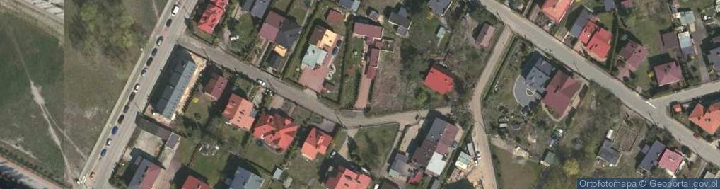 Zdjęcie satelitarne Królowej Jadwigi ul.
