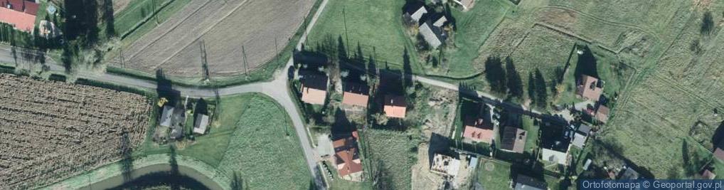Zdjęcie satelitarne Krzywa ul.