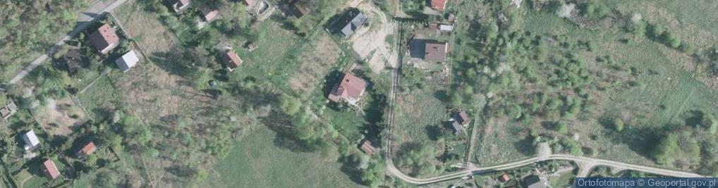 Zdjęcie satelitarne Krzywa ul.
