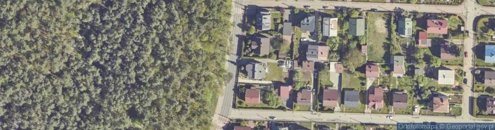 Zdjęcie satelitarne Króla Kazimierza Wielkiego ul.