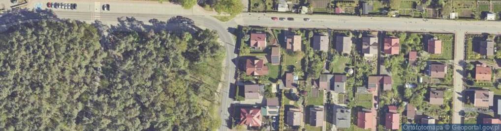 Zdjęcie satelitarne Króla Kazimierza Wielkiego ul.