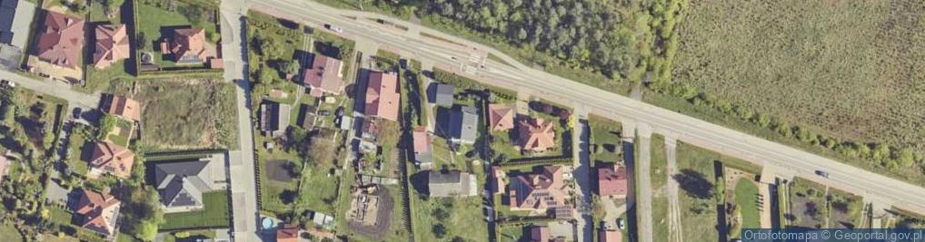 Zdjęcie satelitarne Królowej Jadwigi ul.