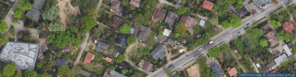 Zdjęcie satelitarne Królewska ul.