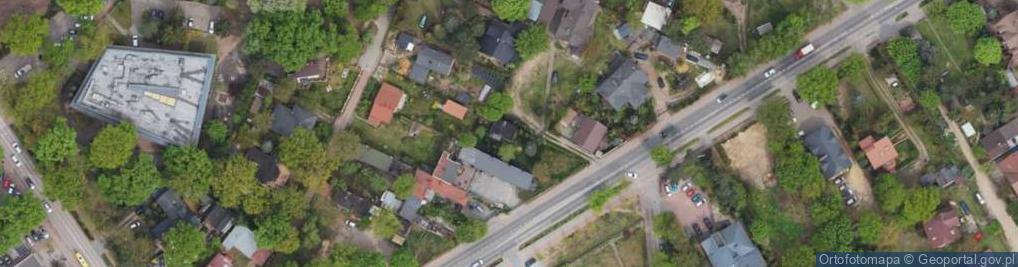 Zdjęcie satelitarne Królewska ul.