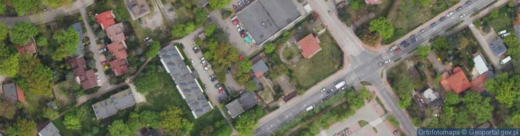 Zdjęcie satelitarne Królewska ul.