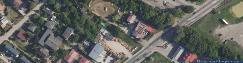 Zdjęcie satelitarne Królewska ul.