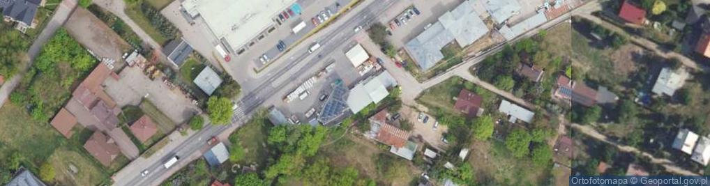 Zdjęcie satelitarne Królewska ul.