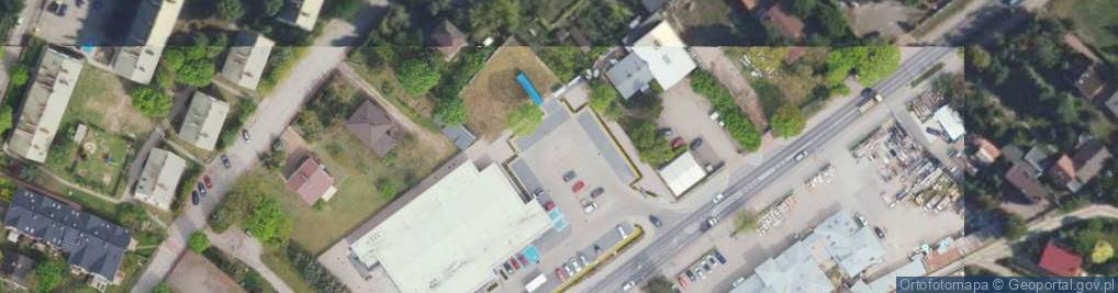 Zdjęcie satelitarne Królewska ul.