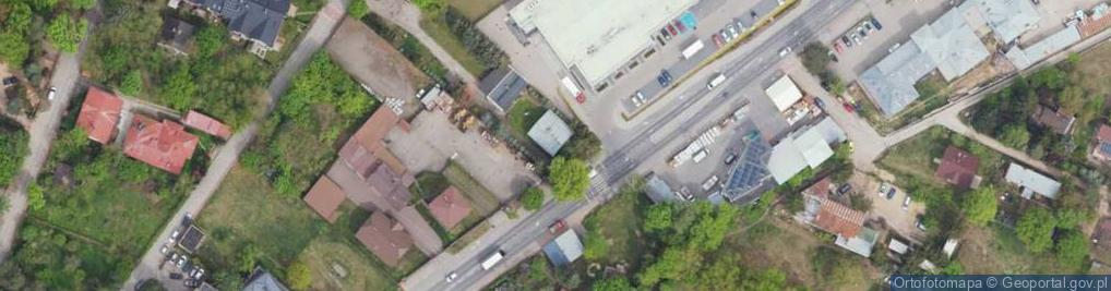 Zdjęcie satelitarne Królewska ul.