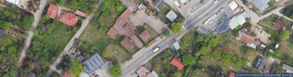 Zdjęcie satelitarne Królewska ul.