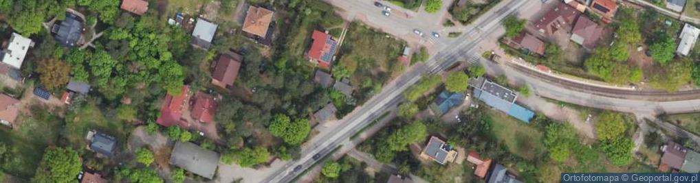 Zdjęcie satelitarne Królewska ul.
