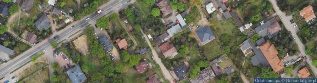 Zdjęcie satelitarne Królewska ul.