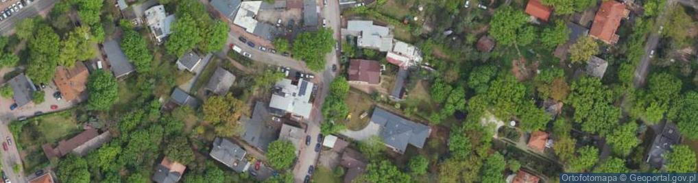 Zdjęcie satelitarne Krzywa ul.