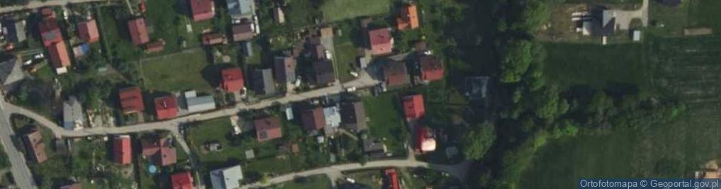 Zdjęcie satelitarne Krzywa ul.