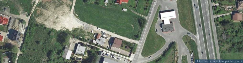 Zdjęcie satelitarne Krakowska ul.