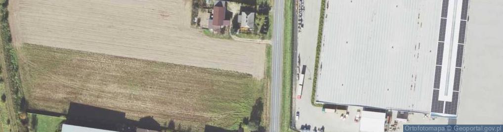 Zdjęcie satelitarne Krajowa ul.