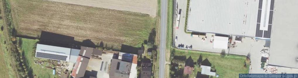 Zdjęcie satelitarne Krajowa ul.