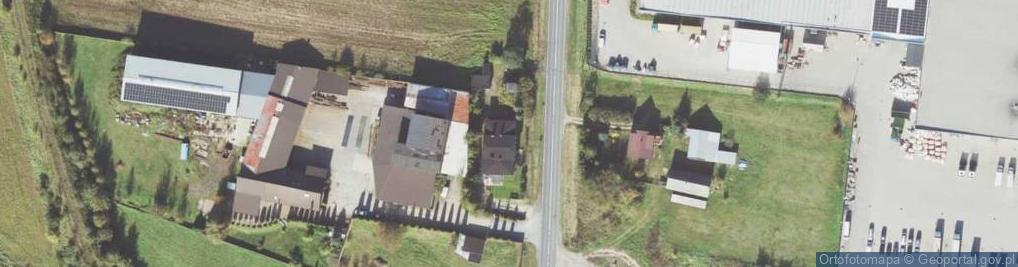 Zdjęcie satelitarne Krajowa ul.