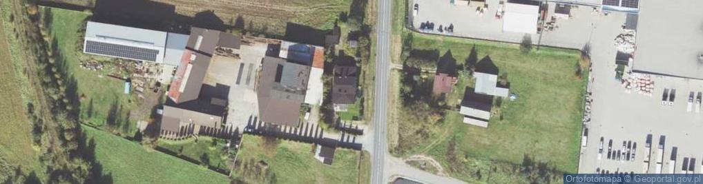 Zdjęcie satelitarne Krajowa ul.