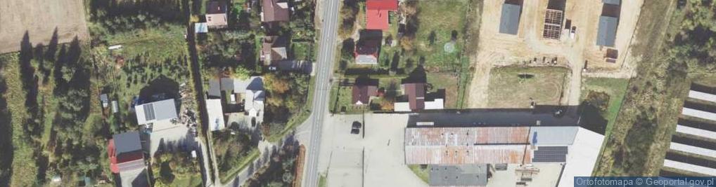 Zdjęcie satelitarne Krajowa ul.