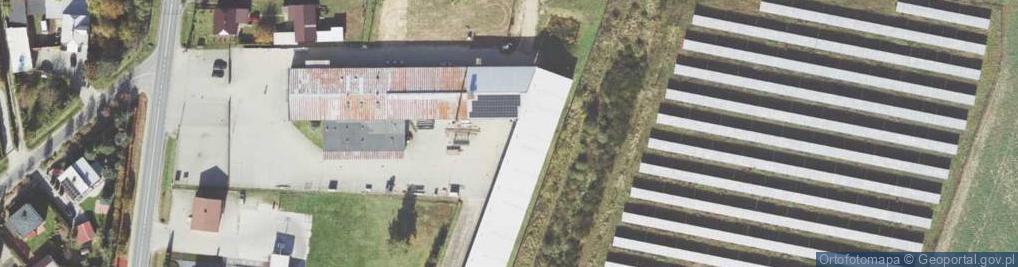 Zdjęcie satelitarne Krajowa ul.