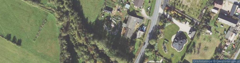 Zdjęcie satelitarne Krajowa ul.