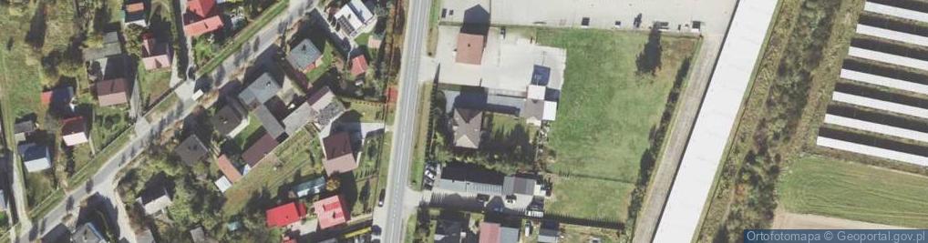 Zdjęcie satelitarne Krajowa ul.