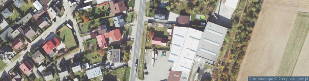 Zdjęcie satelitarne Krajowa ul.
