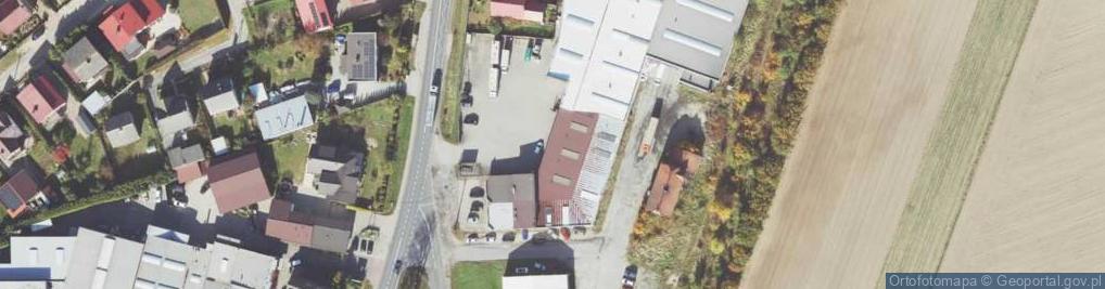 Zdjęcie satelitarne Krajowa ul.