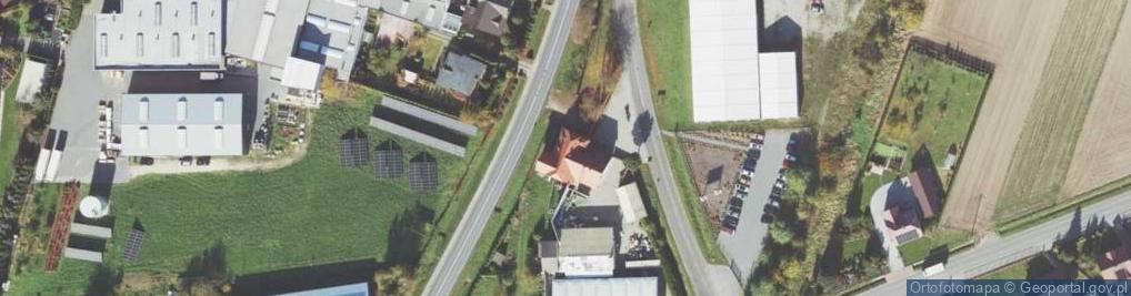 Zdjęcie satelitarne Krajowa ul.
