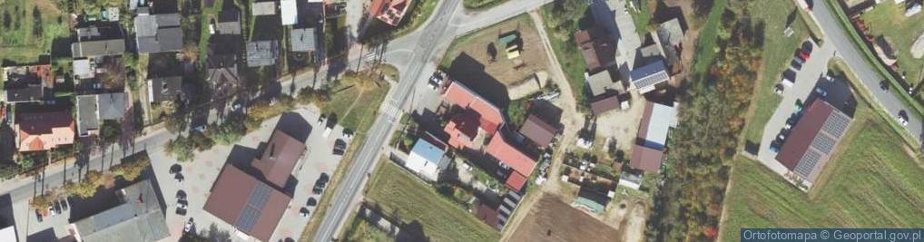 Zdjęcie satelitarne Krajowa ul.