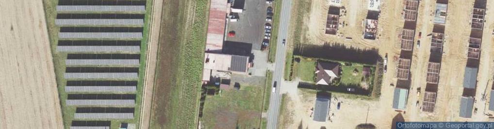 Zdjęcie satelitarne Krajowa ul.