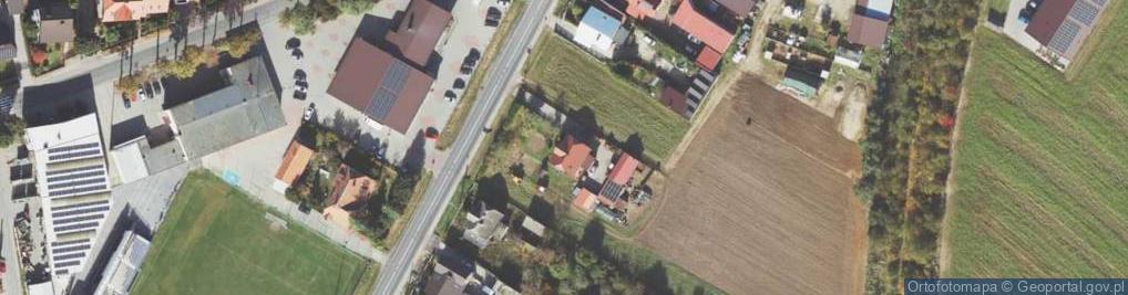 Zdjęcie satelitarne Krajowa ul.