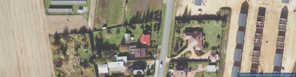 Zdjęcie satelitarne Krajowa ul.