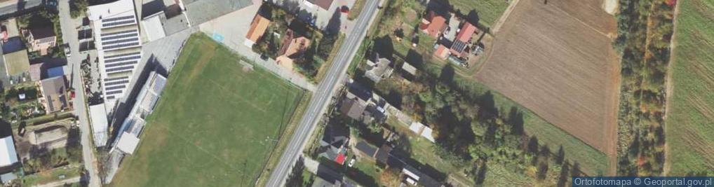 Zdjęcie satelitarne Krajowa ul.