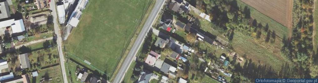Zdjęcie satelitarne Krajowa ul.